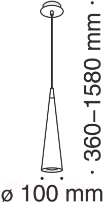 Потолочный светильник Maytoni Nevill P318-PL-01-N / MOD318-01-N