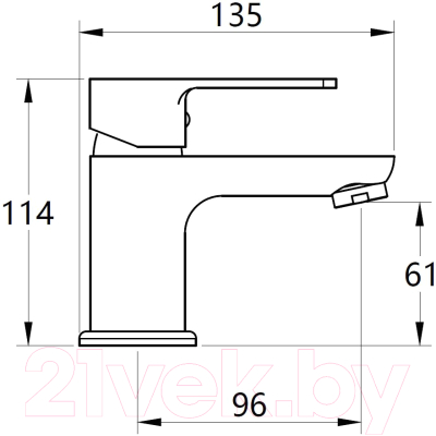 Смеситель Voda Drop DP26