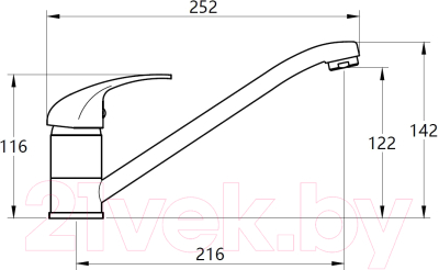 Смеситель Voda Drop DP05