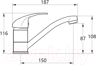 Смеситель Voda Drop DP15