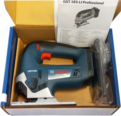 Профессиональный электролобзик Bosch GST 185-LI