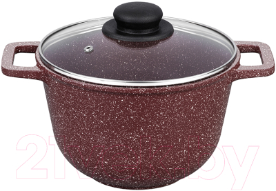 Казан Elan Gallery Гармония вкуса / 120729 (рубин) - фото