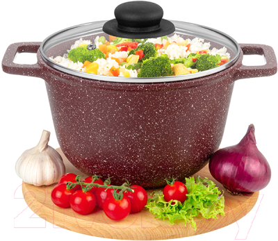 Казан Elan Gallery Гармония вкуса / 120729 (рубин)