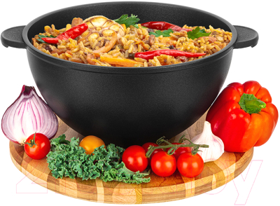 Казан Elan Gallery Гармония вкуса / 120661 (черный оникс)