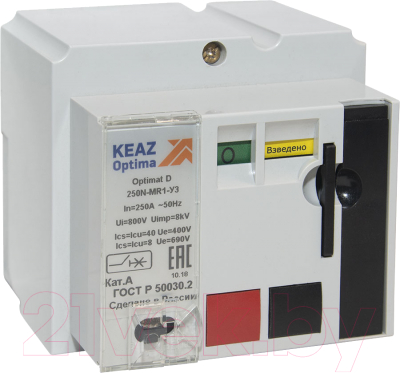 Привод моторный КЭАЗ OptiMat D100 250-230AC-УХЛ3 / 247695 - фото