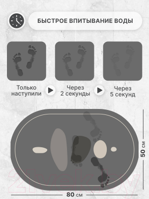 Коврик для ванной Array P211