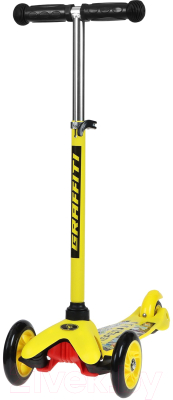 Самокат-снегокат Graffiti 2 в 1. Вперед / 9105555