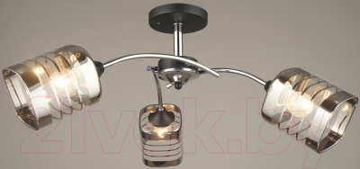 Потолочный светильник Mirastyle SX-N-3532/3 CH+BK