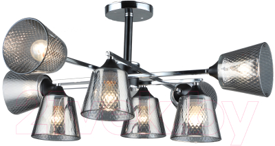 Потолочный светильник Mirastyle SX-N-4081/8 CH+BK - фото