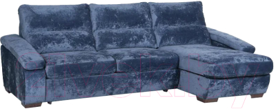 Диван угловой Асмана Форест 160x90 (Plush Dusty Steel) - фото