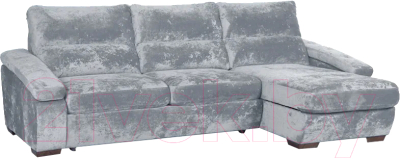 Диван угловой Асмана Форест 160x90 (Plush Silver) - фото