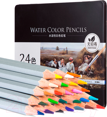 Набор цветных карандашей Deli Nuevo 6521