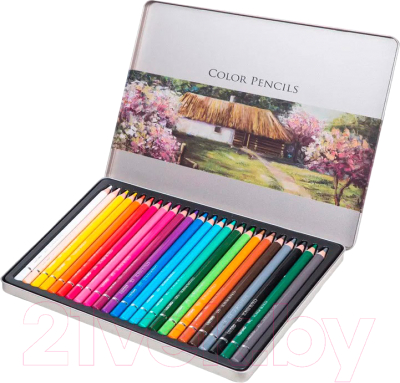 Набор цветных карандашей Deli 6565 - фото