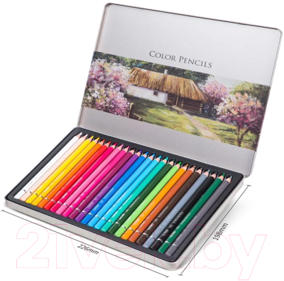 Набор цветных карандашей Deli 6565