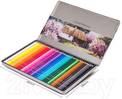 Набор цветных карандашей Deli 6566