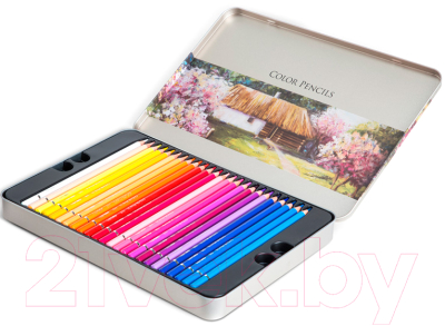 Набор цветных карандашей Deli 6567 - фото