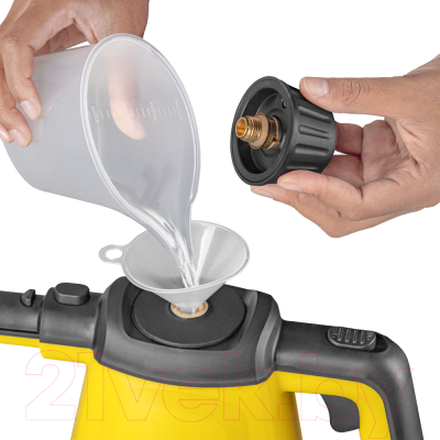 Пароочиститель Endever Odyssey Q-444 (желтый/черный)