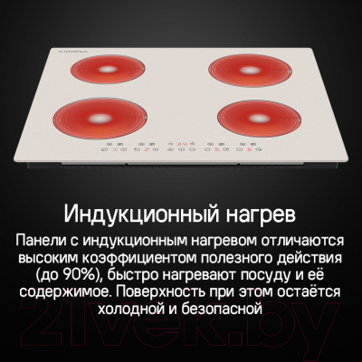 Индукционная варочная панель Maunfeld CVI594WH