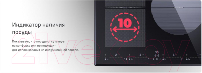 Индукционная варочная панель Maunfeld CVI804SFDGR