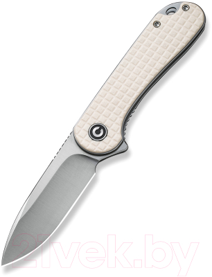 Нож складной Civivi Elementum D2 Steel Satin Finished Handle G10 Ivory / C907A-3 - фото