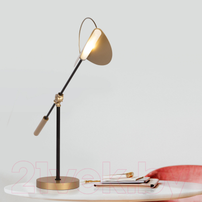 Настольная лампа Евросвет 01141/1 (черный/золото)