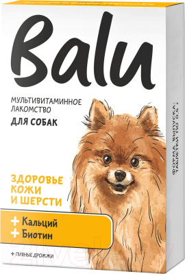Лакомство для собак BaLu Здоровье кожи и шерсти мультивитаминное / 228004076 - фото