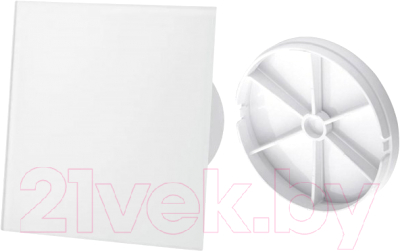 Вентилятор накладной AirRoxy dRim 100HS-C171 с обратным клапаном d-100 - фото