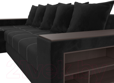Диван угловой Лига Диванов Дубай левый / 110470L