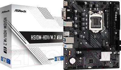 Материнская плата AsRock H510M-HDV M.2 SE