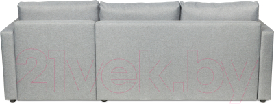 Диван угловой Mio Tesoro Тилаус короткий подлокотник (Grey)