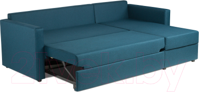 Диван угловой Mio Tesoro Тилаус короткий подлокотник (Turquoise)