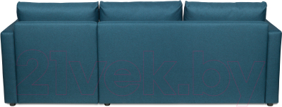Диван угловой Mio Tesoro Тилаус длинный подлокотник (Turquoise)