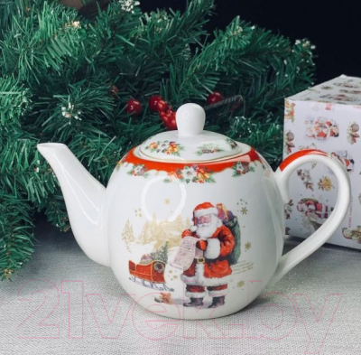 Заварочный чайник Lenardi Новогодний 205-319