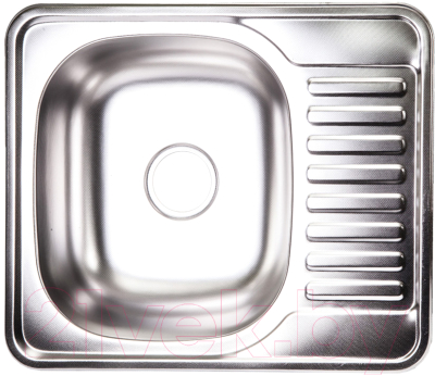 Мойка кухонная AKS Прямоугольная 58x48 (декорированная) - фото