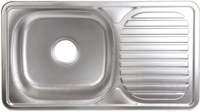 Мойка кухонная AKS Прямоугольная 76x42 - фото