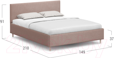 Полуторная кровать Moon Trade 1259 / К004409