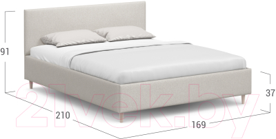 Двуспальная кровать Moon Family 1259 / К004413