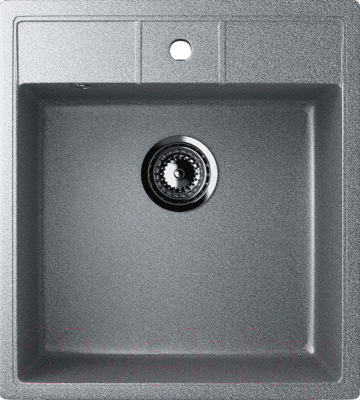 Мойка кухонная Ulgran U-406 (309 темно-серый) - фото