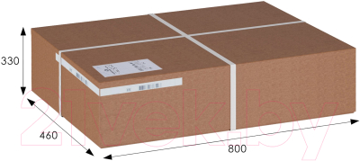 Этажерка Мебелик Джульетта-4 широкая