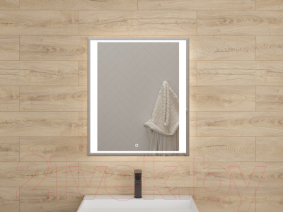 Зеркало Style Line Лайт 02 с LED-подсветкой 60x70 (без подогрева)