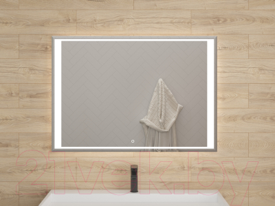 Зеркало Style Line Лайт 02 с LED-подсветкой 100x70 (без подогрева)