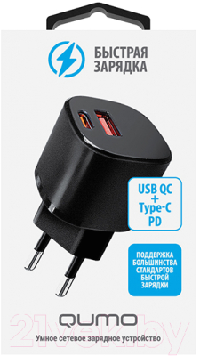 Адаптер питания сетевой Qumo Energy Charger 0072 / Q43014