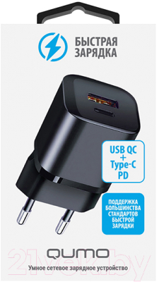 Адаптер питания сетевой Qumo Energy Charger 0071 / Q43013