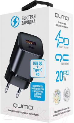 Адаптер питания сетевой Qumo Energy Charger 0071 / Q43013