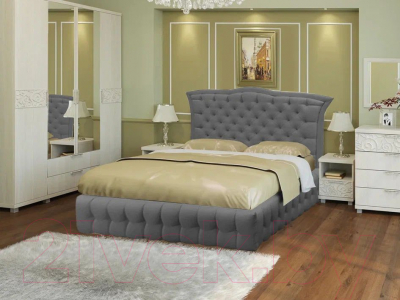 Двуспальная кровать Асмана Двойная-5 160x200