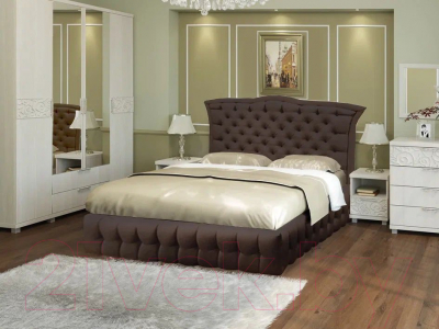 Двуспальная кровать Асмана Двойная-5 180x200