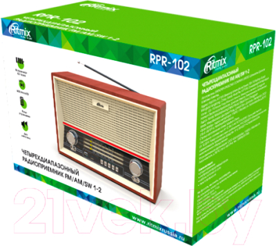 Радиоприемник Ritmix RPR-102