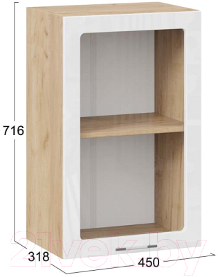 Шкаф навесной для кухни ТриЯ Весна 1В45С