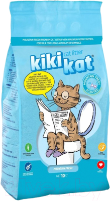 Наполнитель для туалета Kiki Kat Горная свежесть - фото