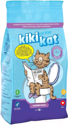 Наполнитель для туалета Kiki Kat Лавандовые поля - фото